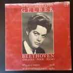 LP Bruno-Leonardo Gelber - Beethoven Sonates Piano  1965, Ophalen of Verzenden