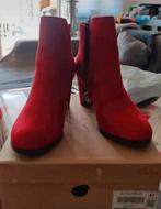 Bottines  à talons rouge P41, Envoi, Rouge