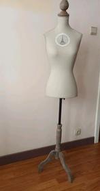 Retro paspop met sierlijke staander, uit stof, Ophalen, Gebruikt, Accessoires