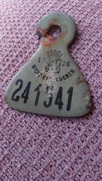 Fietsplaat 1926, Enlèvement