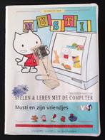 Musti en zijn vriendjes : Spelen & leren computer - vintage, Enlèvement ou Envoi, Utilisé, TV, Autres types