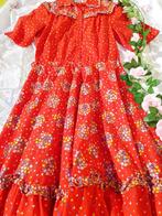Robe 🌻vintage à fleurs  100% COTON🌻, Vêtements | Femmes, Robes, Comme neuf, Taille 38/40 (M), Vintage, Rouge