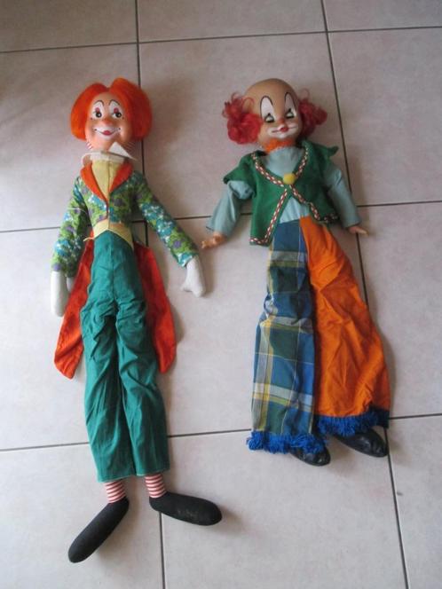 Couple de clowns, Collections, Poupées, Utilisé, Poupée, Enlèvement ou Envoi