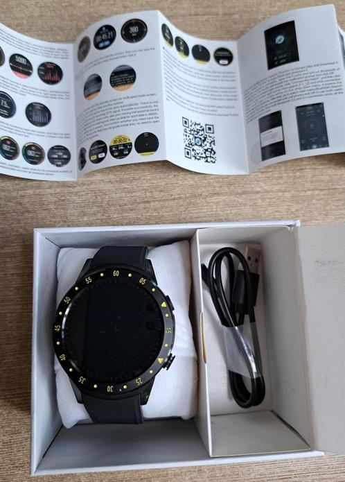 montre connectée de sport, Bijoux, Sacs & Beauté, Montres de sport, Comme neuf, Android, Noir, Enlèvement