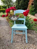 geverfde houten stoel, Jardin & Terrasse, Décoration murale de jardin, Enlèvement, Utilisé