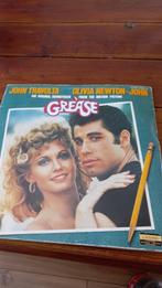 Vinyl 33t bande original du film "grease " 2 Vinyles, Ophalen, 1980 tot 2000, Gebruikt