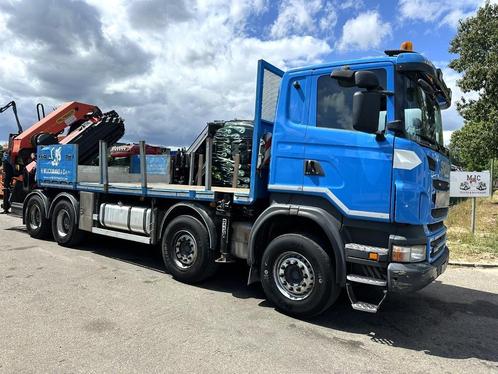 Scania G440 8x4 PRITSCHE + KRAN (26.5m!) PALFINGER PK78002 S, Auto's, Vrachtwagens, Bedrijf, ABS, Achteruitrijcamera, Elektrische buitenspiegels