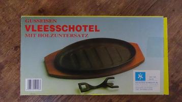 CAST IRON MEAT PLATE  NIEUW!!! beschikbaar voor biedingen