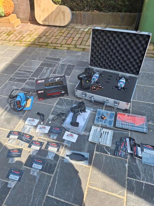 Losi micro B hobby, 2x auto vol upgrades enz, Hobby en Vrije tijd, Modelbouw | Radiografisch | Auto's, Zo goed als nieuw, Ophalen of Verzenden