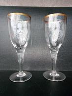 Twee oude BARMY STOUT 333 42a glazen met zuursteel, Ophalen of Verzenden, Zo goed als nieuw, Glas of Glazen, Overige merken