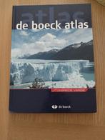 Atlas de Boeck, Boeken, Wereld, De boeck, Zo goed als nieuw, Landkaart