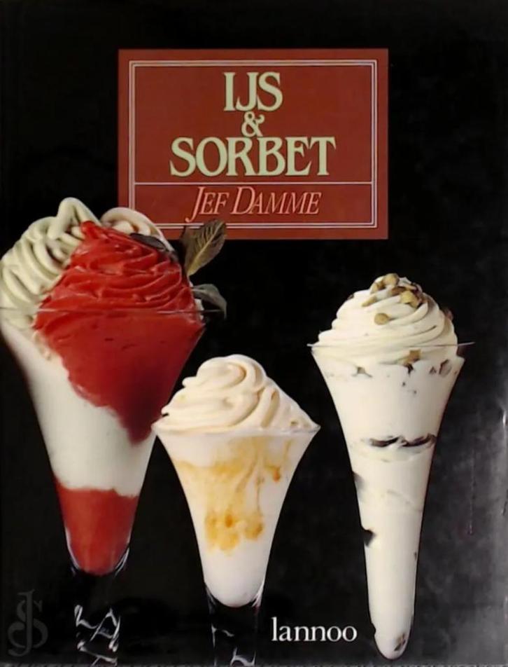Gebak en taarten, Ijs en sorbet, Jef Damme, Boeken, Kookboeken, Taart, Gebak en Desserts, Ophalen of Verzenden