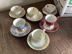 6 koffietassen luxe, Verzamelen, Ophalen of Verzenden, Nieuw, Porselein, Kop en/of schotel