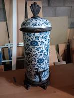 Antieke drankdispenser in porselein en brons, Antiek en Kunst, Antiek | Email, Ophalen