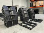 KME PANO line array: 8x QL906 + 4x QL1215 + 2x frame, Ophalen of Verzenden, Gebruikt, 120 watt of meer