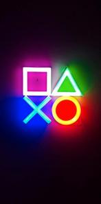 Playstation neon lampje voor aan de muur, Muziek en Instrumenten, Licht en Laser, Ophalen of Verzenden, Zo goed als nieuw