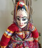 India, Rajasthan: prachtige handgemaakte Kathputli pop, Antiek en Kunst, Ophalen of Verzenden