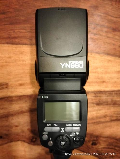 Yongnuo Speedlite YN660, Audio, Tv en Foto, Foto | Flitsers, Zo goed als nieuw, Overige merken, Kantelbaar, Ophalen of Verzenden
