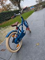 Blauwe Btwin city 900 kinderfiets, Fietsen en Brommers, Ophalen, Gebruikt