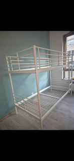 Lit superposé Ikea blanc, Maison & Meubles, Enlèvement, Lits superposés
