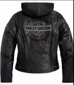 Harley Davidson lederen jack 3 in 1 MAAT S Kleur zwart, Motoren, Ophalen, Jas | leer, Harley Davidson, Nieuw zonder kaartje