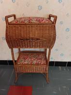 rotan naaikist retro, Verzamelen, Ophalen, Huis en Inrichting