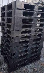 Palettes plastique 100 x 120 x 15 support cuve 1000 litres, Enlèvement, Utilisé, Synthétique