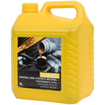 10W40 semi-synthetische motorolie beschikbaar voor biedingen