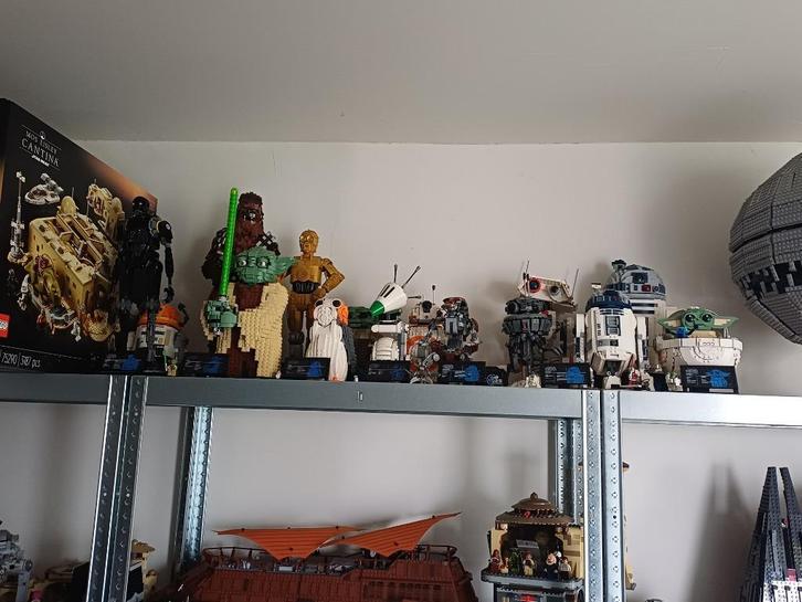 Lego star wars statue collection, Kinderen en Baby's, Speelgoed | Duplo en Lego, Zo goed als nieuw, Lego, Complete set, Ophalen