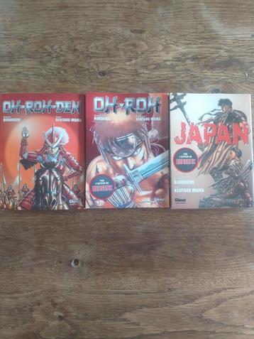Manga Japan et Oh-Roh(-Den) ( par l'auteur de Berserk) beschikbaar voor biedingen