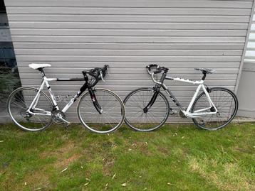 2X koers race fiets Rixe M 60 +koersfiets Buls vr onderdelen beschikbaar voor biedingen