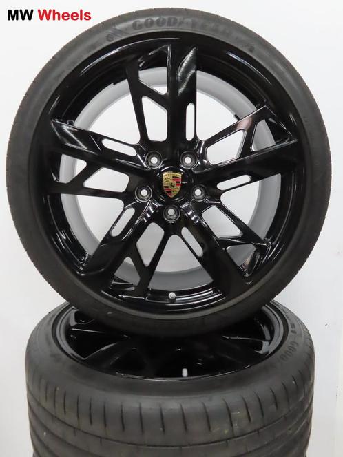 Porsche Taycan 21 inch Origineel Cross velgen zomerbanden, Auto-onderdelen, Banden en Velgen, Banden en Velgen, Zomerbanden, 21 inch