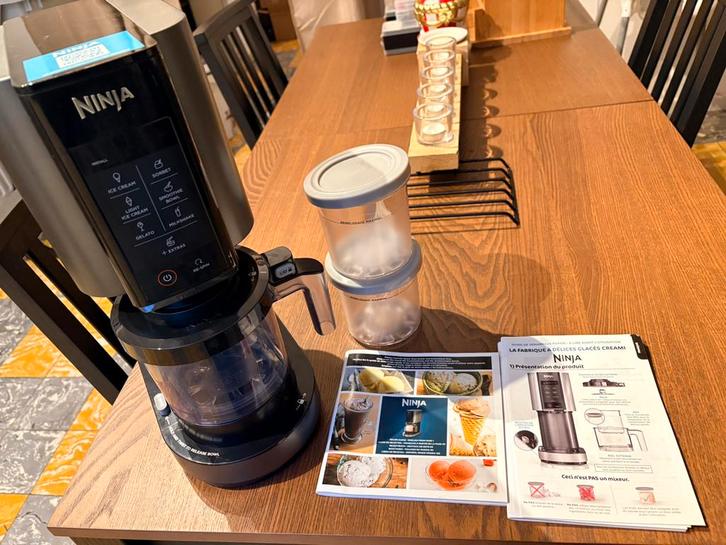 Ninja creamy, Electroménager, Machines à glace, Comme neuf, Enlèvement