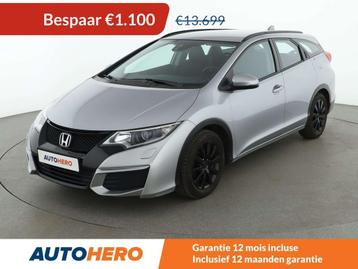 Honda Civic 1.8 VTEC Comfort (année de construction 2016), Autos, 1355 kg, Achat, Boîte manuelle, Tissu
