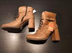 Mustang botjes met hak. NIEUW, Ophalen of Verzenden, Bruin
