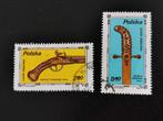 Pologne 1981 - armes anciennes - pistolet, sabre, Enlèvement ou Envoi, Pologne, Affranchi