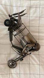 Porte bouteille moto métal drôle motard, Ophalen of Verzenden, Gebruikt