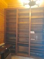 Hoge Bruine boekenrek 2.75, Antiek en Kunst, Ophalen