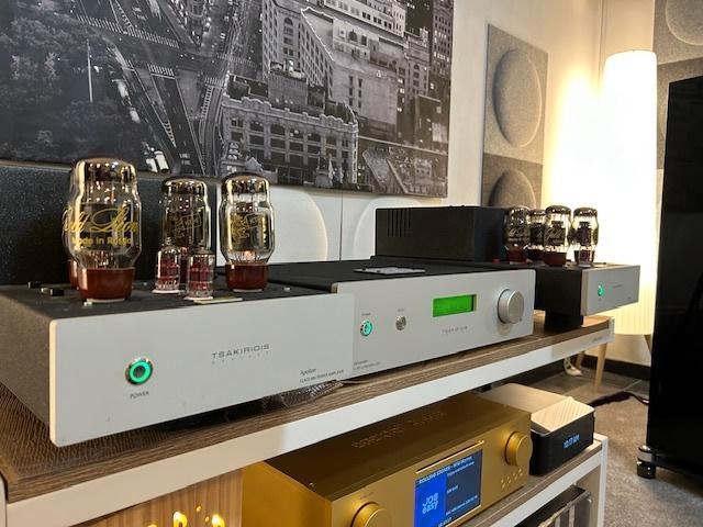 TSAKIRIDIS APOLLON EN ALEXANDER TOPPRIJS !, Audio, Tv en Foto, Buizenversterker, Versterker, Ophalen