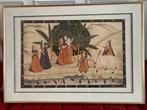 Peinture sur soie Pinchwai scène princière, Antiquités & Art, Enlèvement ou Envoi