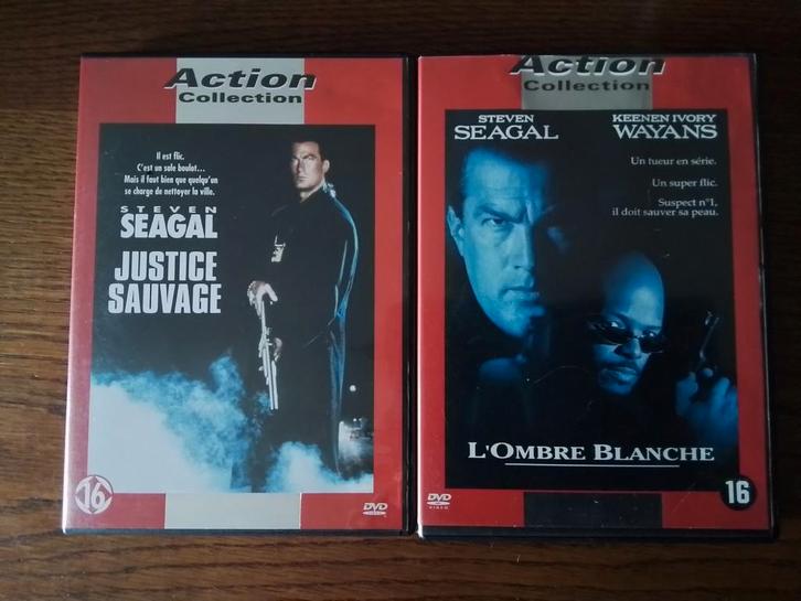 5 DVD'S MET STEVEN SEAGAL, Cd's en Dvd's, Dvd's | Actie, Zo goed als nieuw, Actie, Ophalen of Verzenden