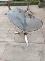 Superbe table de couloir ou d'appoint,  space age. 70's, Enlèvement, Verre