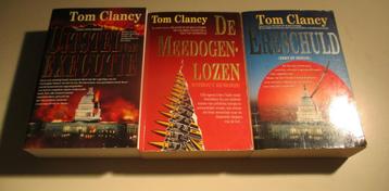 3 prima Thrillers van Tom Clancy beschikbaar voor biedingen
