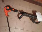 telescopische heggenschaar, Ophalen of Verzenden, Zo goed als nieuw, Elektrisch, Black & Decker