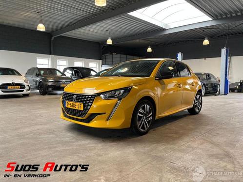 Peugeot 208 1.2 PureTech Allure 18.000 NAP! (bj 2022), Auto diversen, Ongevalwagen, Peugeot, Handgeschakeld, Benzine, Stadsauto