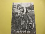 wielerkaart  1983 team bbs  rudy de bie  signe, Sports & Fitness, Comme neuf, Enlèvement ou Envoi