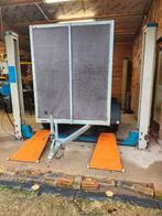Remorque fermee 750kg double essieux. 2.50mx1.30mx1.50m, Auto diversen, Aanhangers en Bagagewagens, Ophalen, Gebruikt