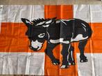 Vlag met ezel 1.20 x 1.90, Diversen, Vlaggen en Wimpels, Verzenden, Zo goed als nieuw