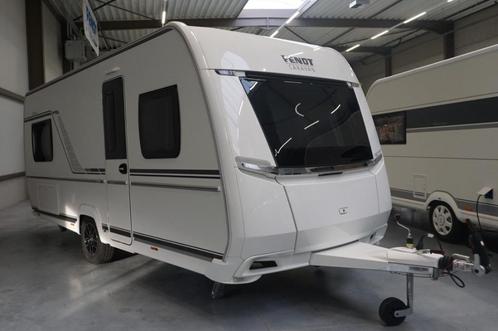 Nieuwe 4pers.Fendt met 2x1p bed, zithoek, Caravans en Kamperen, Caravans, Bedrijf, tot en met 4, Fendt, 2 aparte bedden, Koelkast