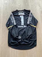 Rsc Anderlecht Matchworn , Daniel Zitka, Ophalen of Verzenden, Zo goed als nieuw, Shirt